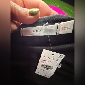 LUSH Black Long Sleeve